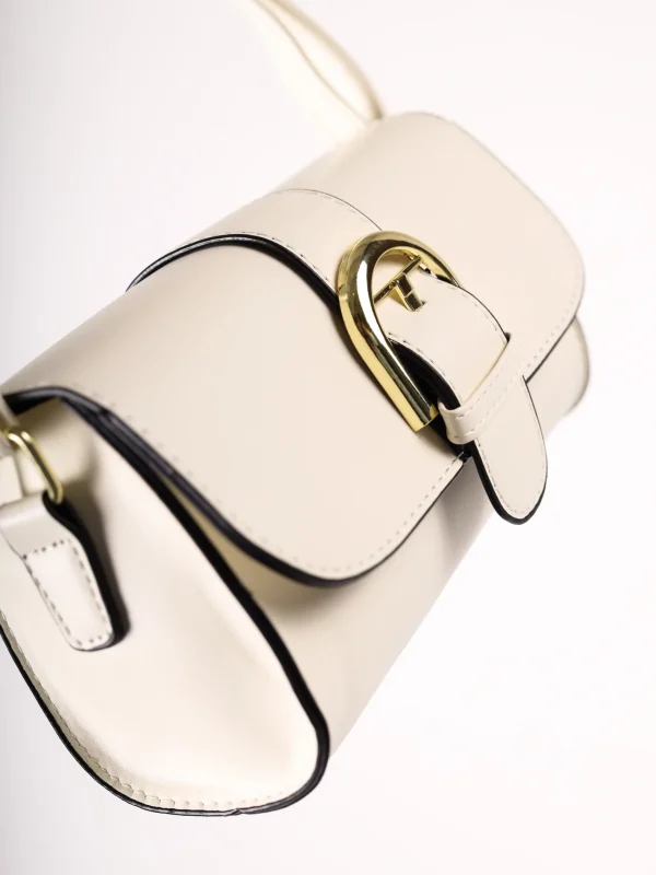 Bež torbica sa elegantnom snalom KA013