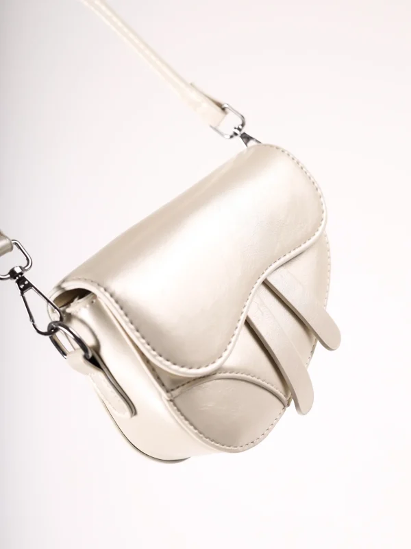 Bež biserna torbica KA08