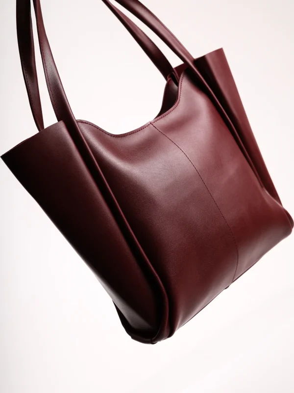 Bordo shopper torba KA049